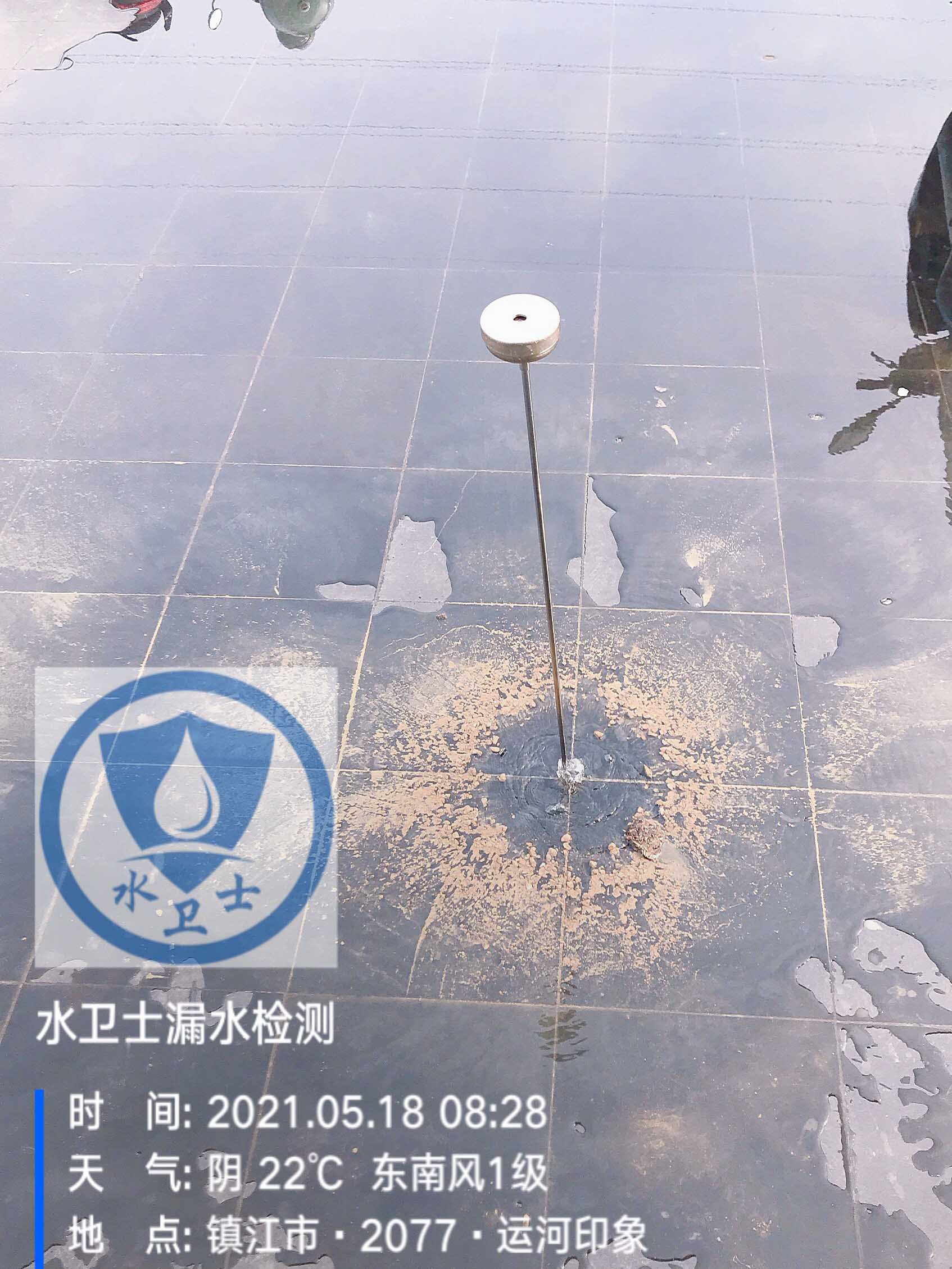 鎮(zhèn)江管道漏水檢測案例